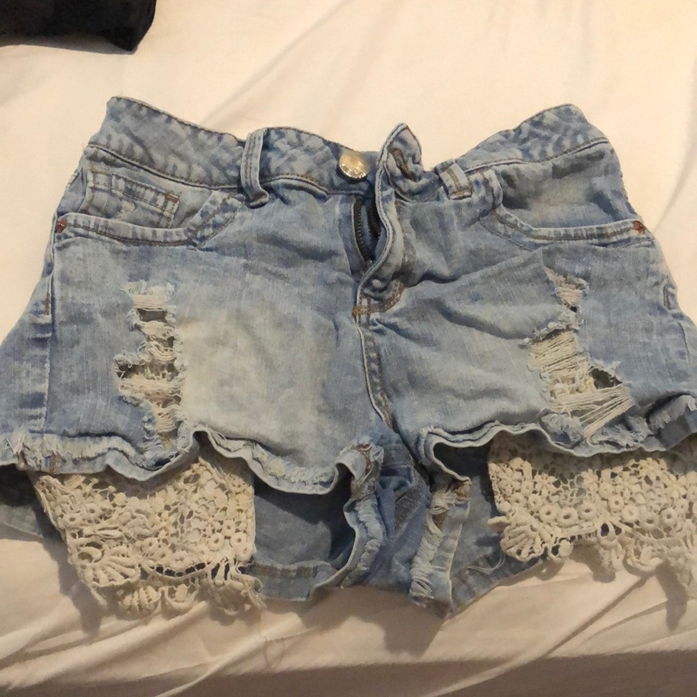 jean shorts